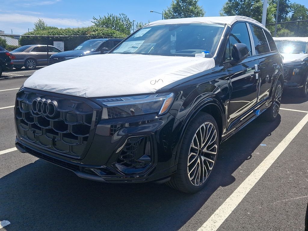 Mythos Black Metallic 2026 Audi SQ7 SUV / Crossover All-Wheel Drive 8-Speed Automatic