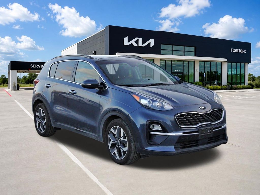 2021 Kia Sportage EX Blue at Community Kia