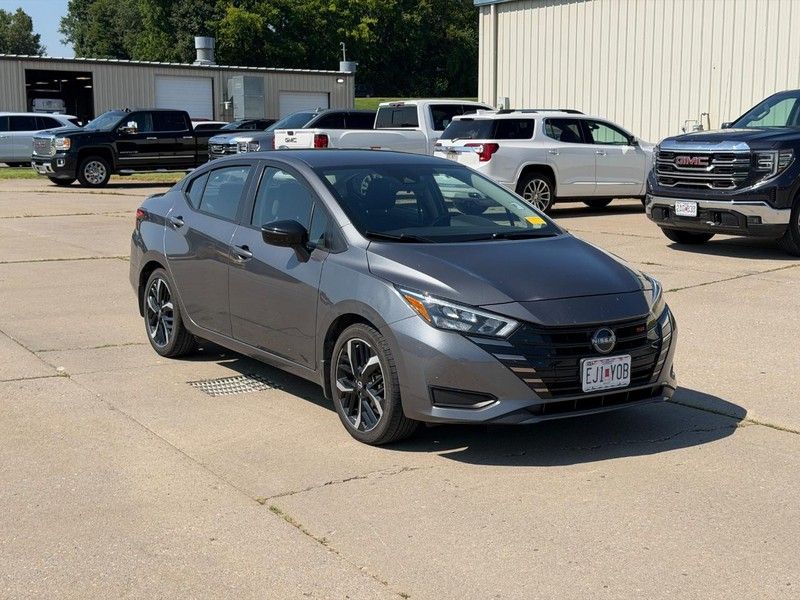Gray (Gun Metallic) 2023 Nissan Versa Sedan Front-Wheel Drive Continuously Variable Transmission