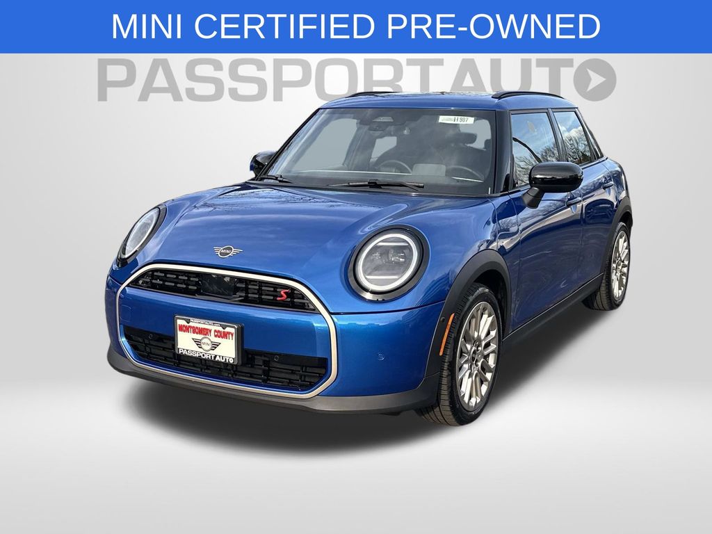 Blue Metallic 2025 MINI Cooper S Signature Trim 4-door Hatchback Hatchback Front-Wheel Drive Automatic