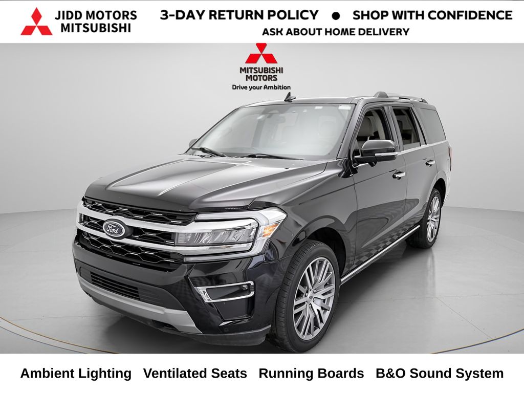 Black Metallic 2023 Ford Expedition SUV / Crossover Four-Wheel Drive Automatic