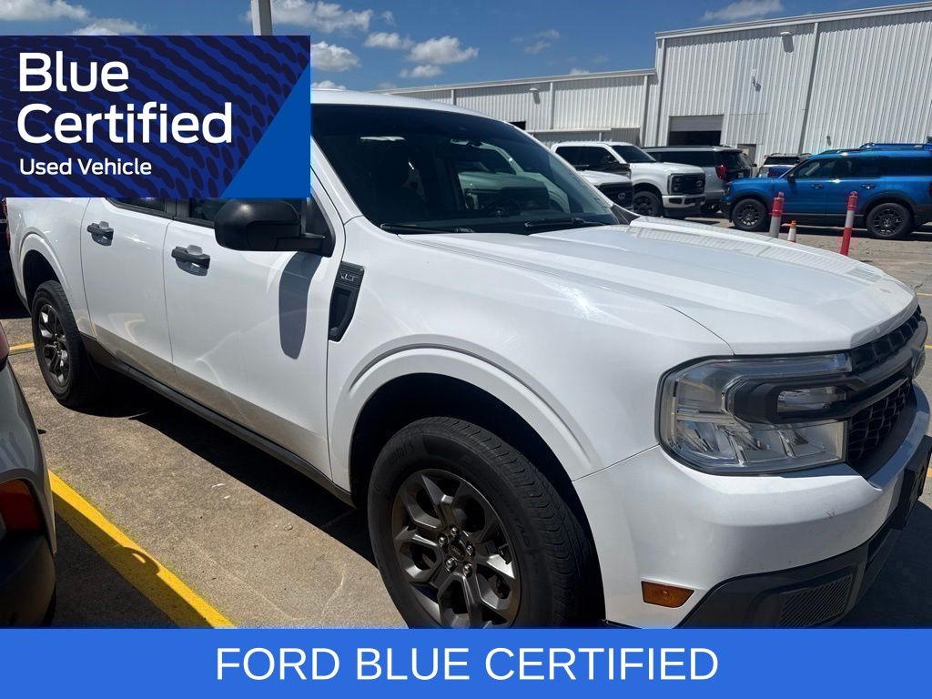 2022 Ford Maverick XLT White at Community Toyota