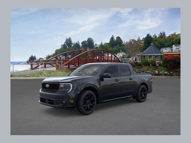 Shadow Black 2026 Ford Maverick Lobo SuperCrew AWD Pickup Truck All-Wheel Drive 7-Speed Automatic