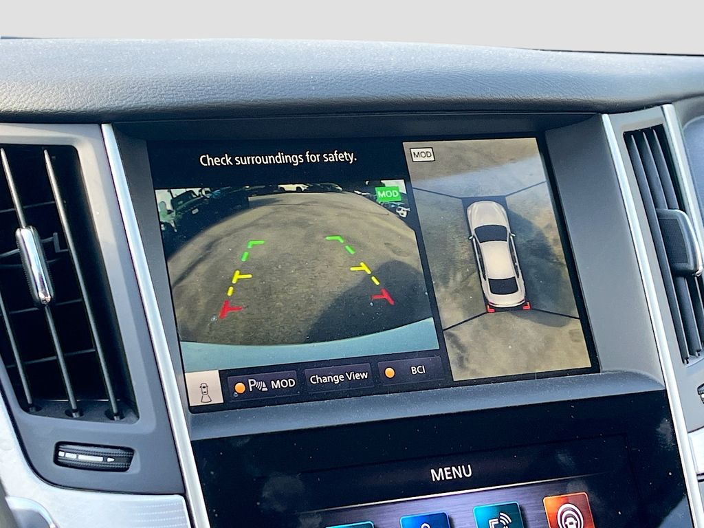 2024 INFINITI Q50 LUXE White at AutoSavvy Houston Southwest