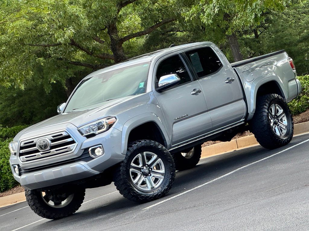 Silver Sky Metallic 2019 Toyota Tacoma Pickup Truck Four-Wheel Drive 6-Speed Automatic