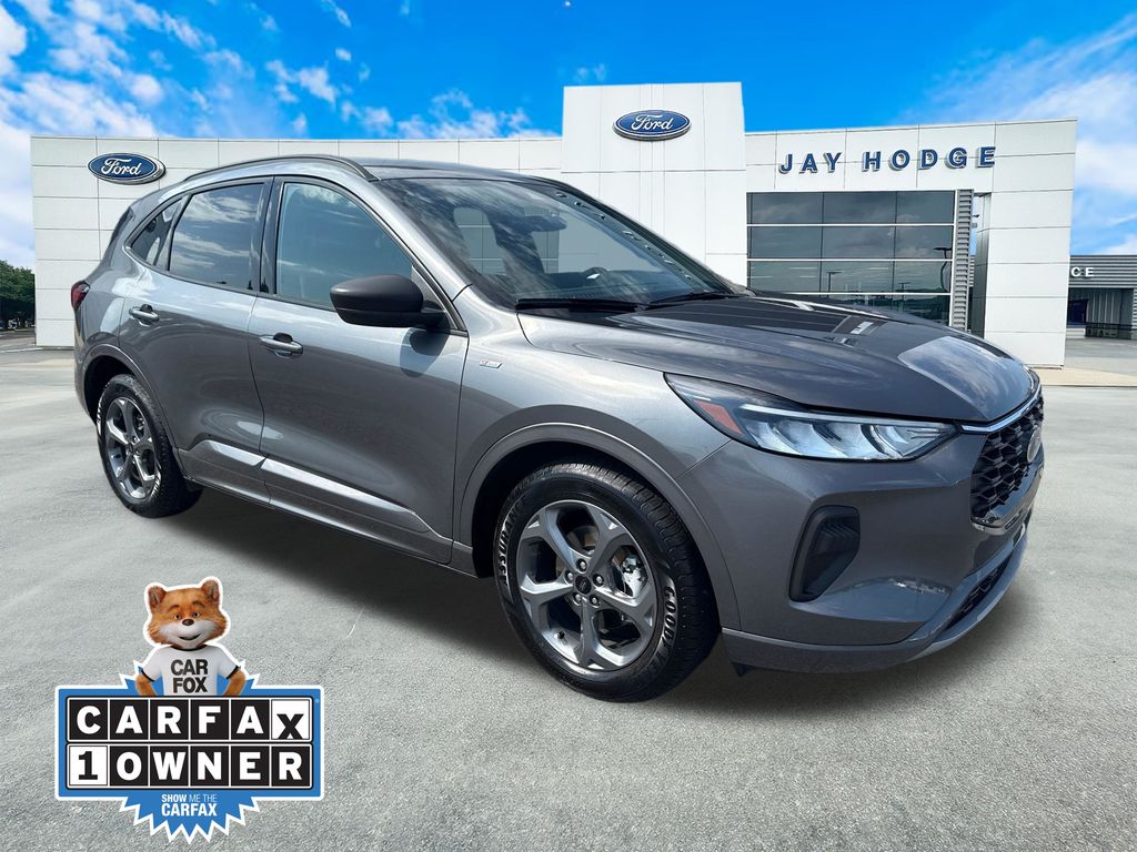 Gray Metallic 2024 Ford Escape SUV / Crossover Front-Wheel Drive 8-Speed Automatic