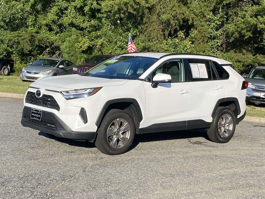 Ice Cap 2024 Toyota RAV4 SUV / Crossover Front-Wheel Drive 8-Speed Automatic