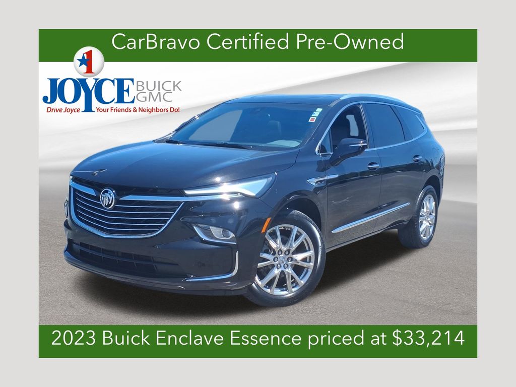 Black (Ebony Twilight Metallic) 2023 Buick Enclave SUV / Crossover Four-Wheel Drive 9-Speed Automatic