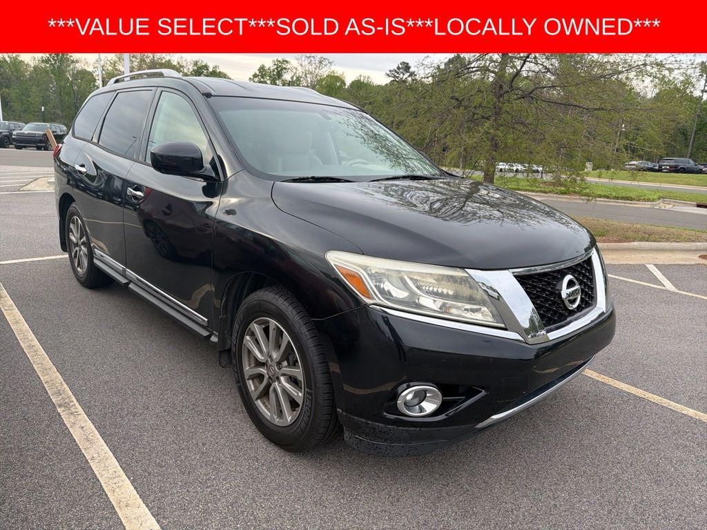 Gray (Magnetic Black) 2015 Nissan Pathfinder SL SUV / Crossover Front-Wheel Drive Continuously Variable Transmission
