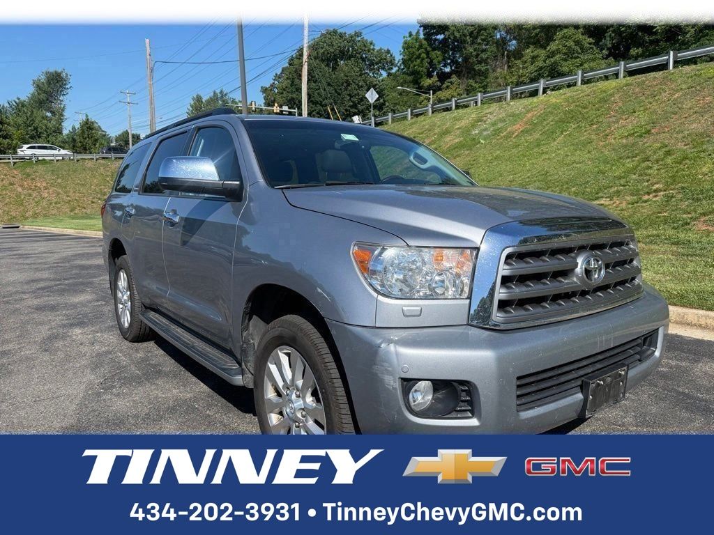 Silver Sky Metallic 2013 Toyota Sequoia SUV / Crossover Four-Wheel Drive 6-Speed Automatic