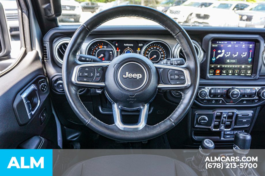 Used 2023 Silver Jeep Sahara image 29