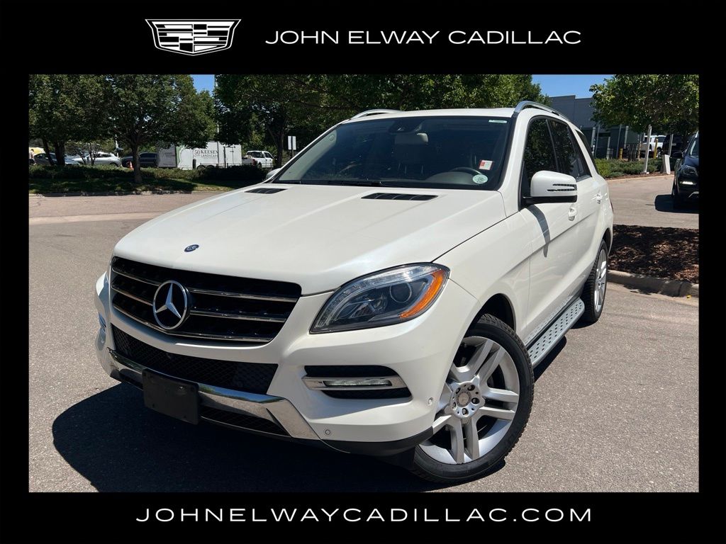 designo Diamond White Metallic 2015 Mercedes-Benz M-Class SUV / Crossover All-Wheel Drive 7-Speed Automatic