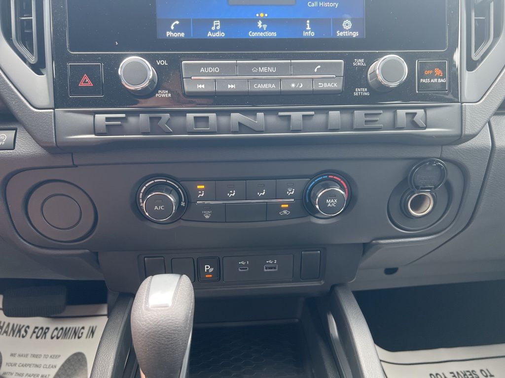 2025 Super Black Nissan Frontier S RWD Truck