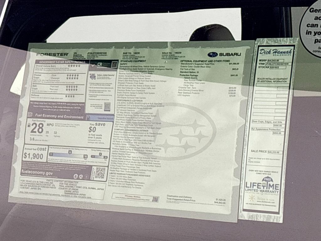 2025 Subaru Forester Touring