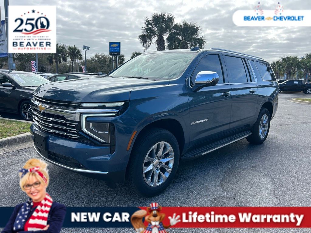 Lakeshore Blue 2026 Chevrolet Suburban SUV / Crossover Four-Wheel Drive
