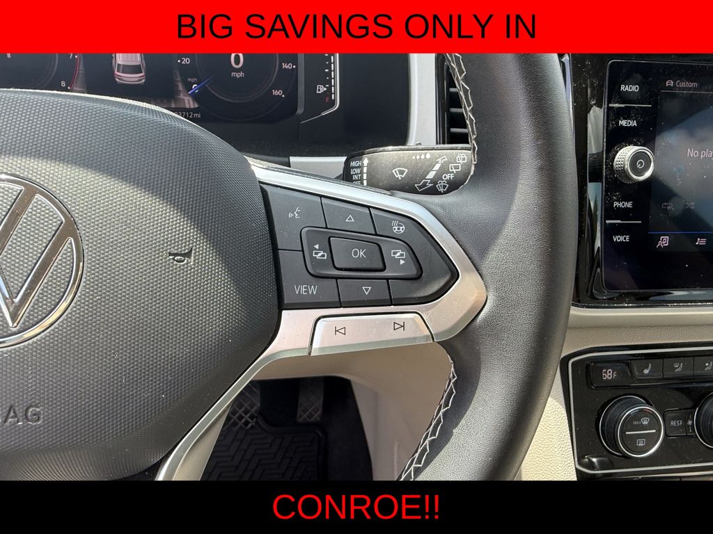 2022 Volkswagen Atlas SEL Blue at DeMontrond Auto Country