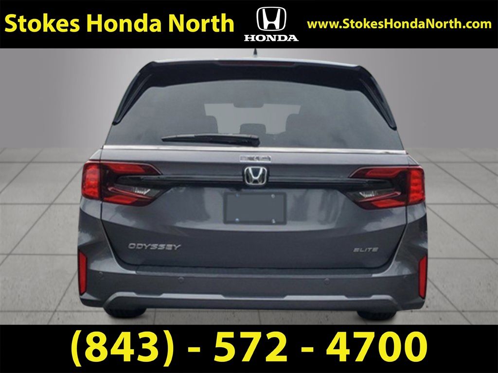2026 Honda Odyssey Elite Gray at Stokes Honda North