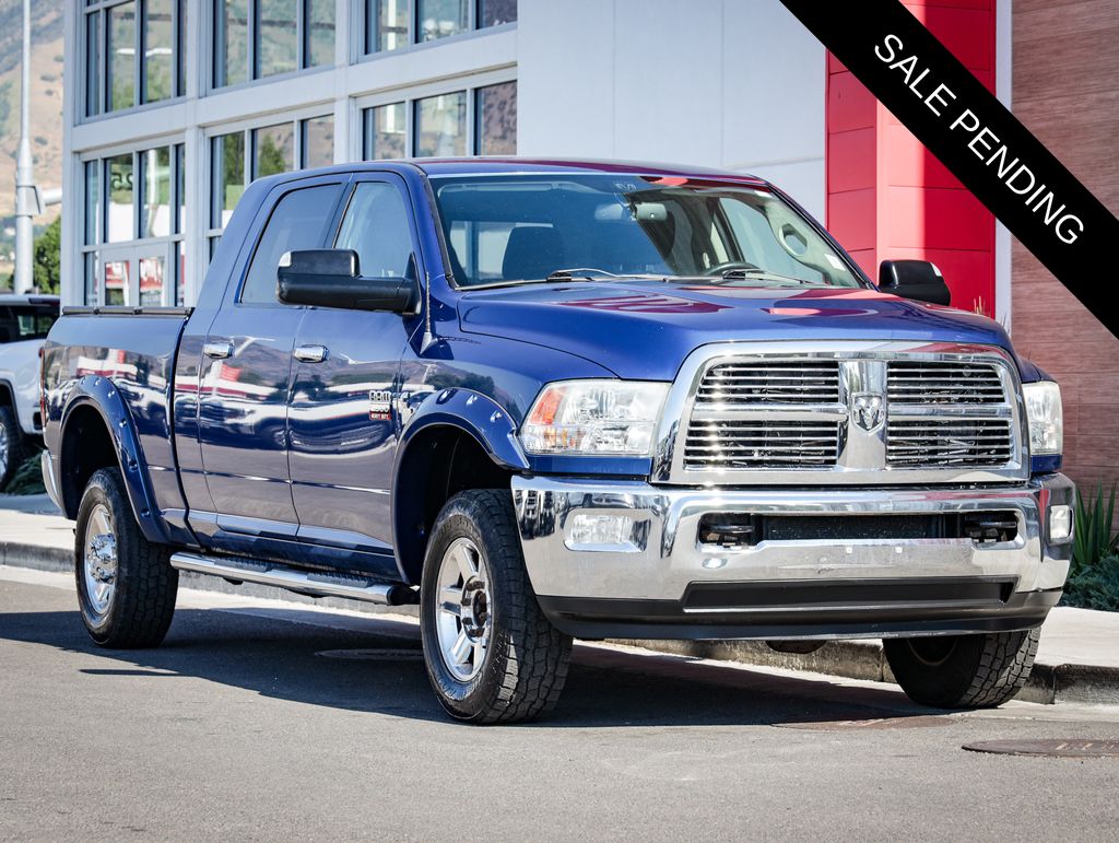 Deep Water Blue Pearlcoat/Black CC 2010 Dodge RAM 2500 Pickup Truck Four-Wheel Drive 6-Speed Automatic