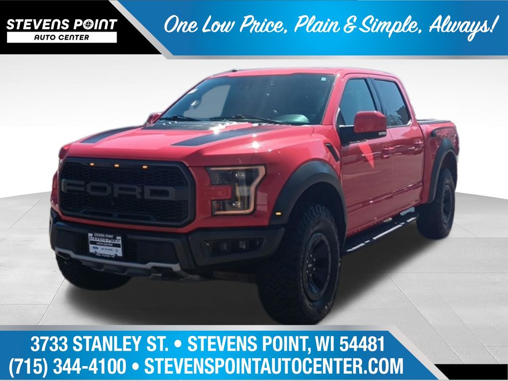 Race Red 2018 Ford F-150 Pickup Truck Four-Wheel Drive Automatic