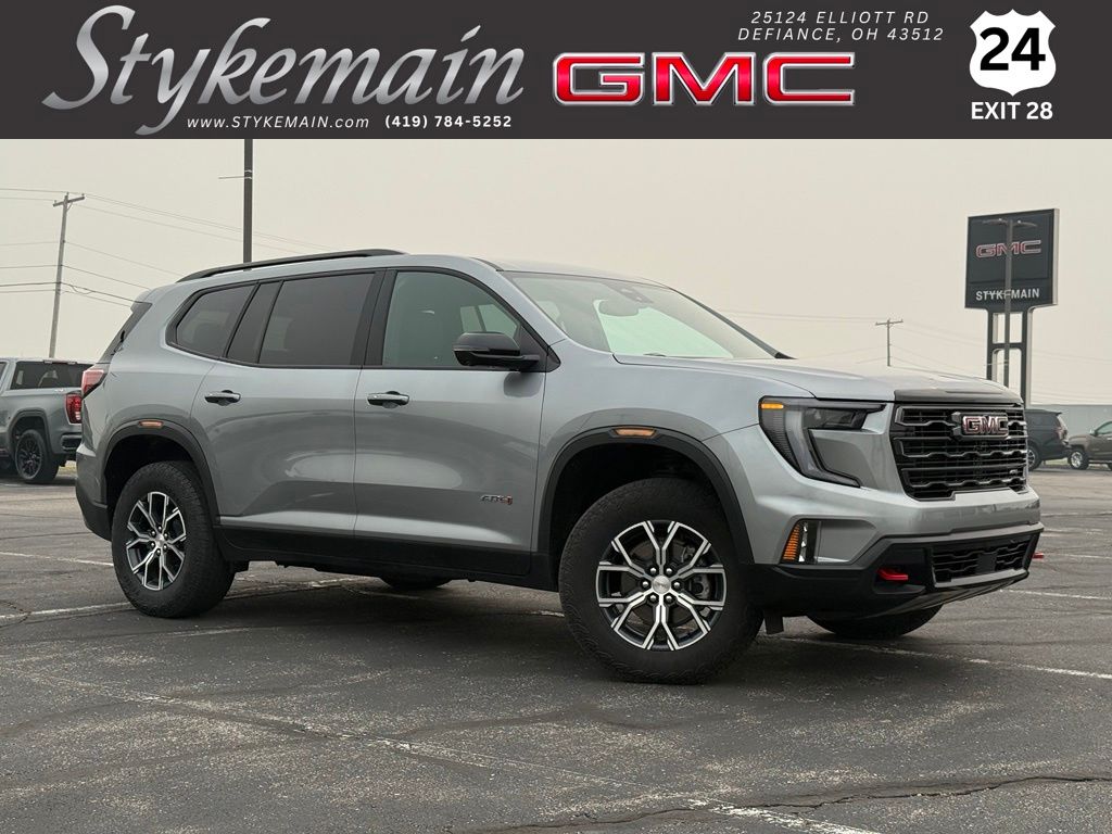 Sterling Metallic 2025 GMC Acadia SUV / Crossover Four-Wheel Drive 8-Speed Automatic