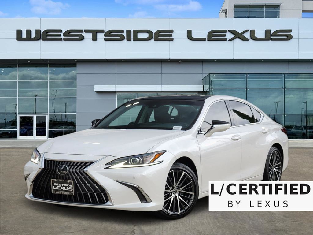 White Pearl 2025 Lexus ES Sedan 8-Speed Automatic