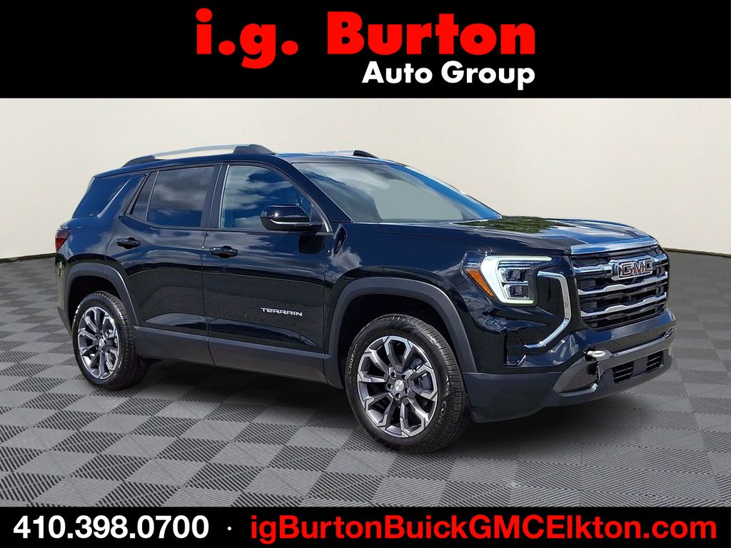 Black (Ebony Twilight Metallic) 2026 GMC Terrain SUV / Crossover Four-Wheel Drive 8-Speed Automatic Overdrive