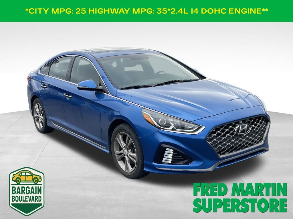 used 2018 Hyundai Sonata car, priced at $10,500