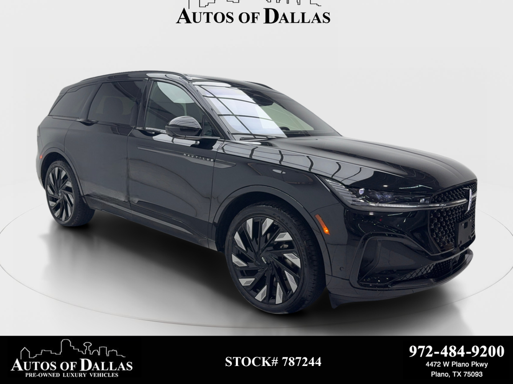 Black Metallic 2024 Lincoln Nautilus Reserve AWD SUV / Crossover All-Wheel Drive 8-Speed Automatic
