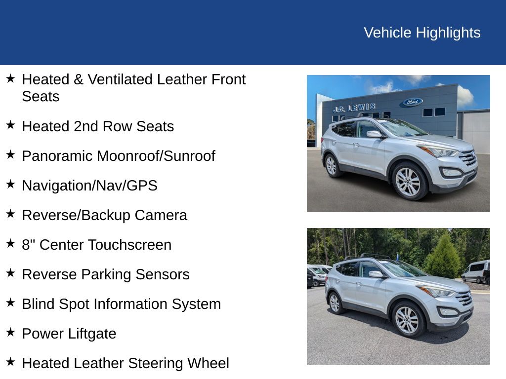 2016 Hyundai Santa Fe Sport 2.0L Turbo