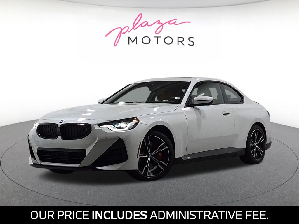 Mineral White Metallic 2023 BMW 2 Series Coupe All-Wheel Drive 8-Speed Automatic