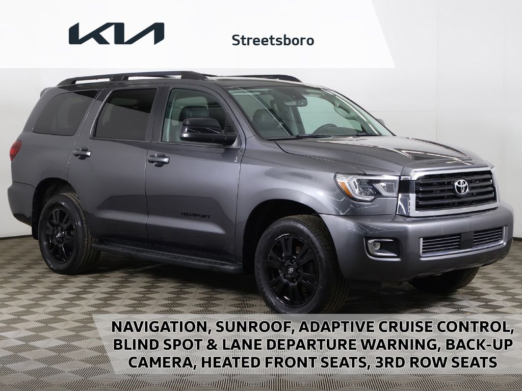 Magnetic Gray Metallic 2018 Toyota Sequoia TRD Sport 4WD SUV / Crossover Four-Wheel Drive 6-Speed Automatic