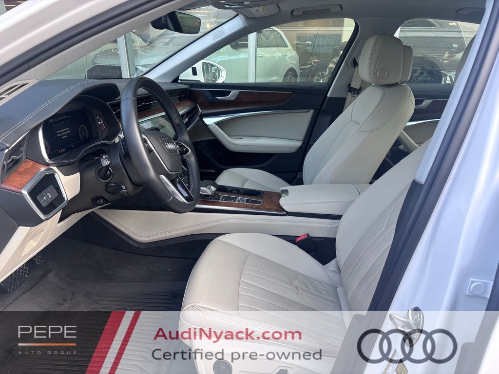 Certified Used 2023 White Audi Premium Plus image 11