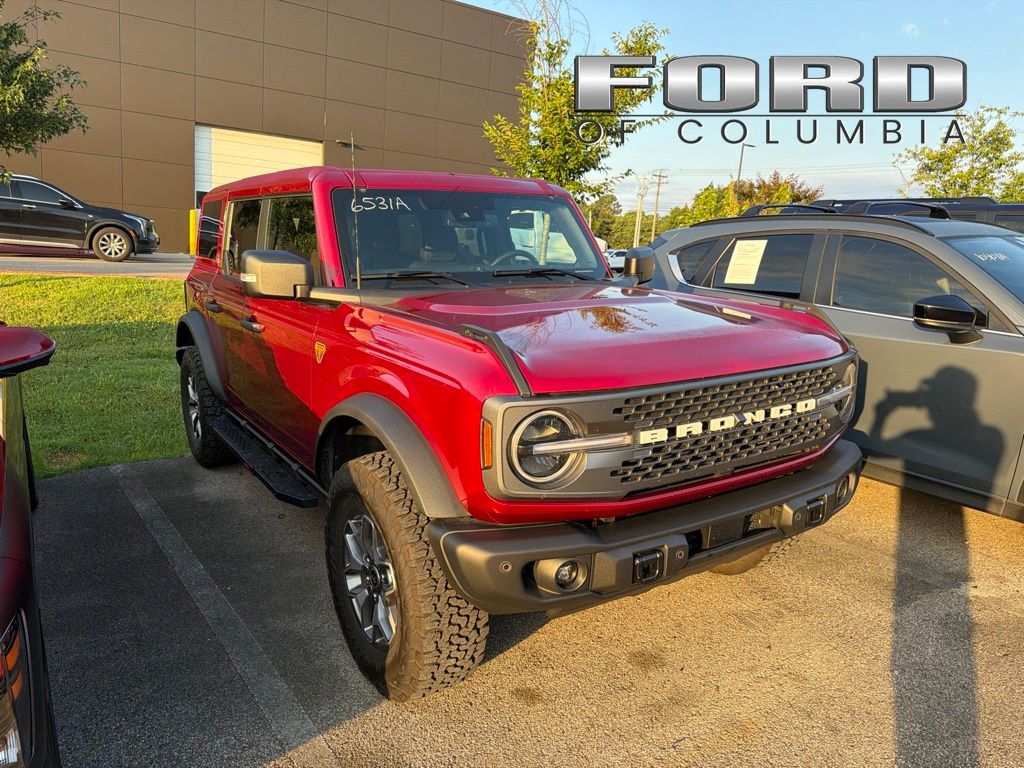 Ruby Red Metallic 2025 Ford Bronco SUV / Crossover Four-Wheel Drive Automatic
