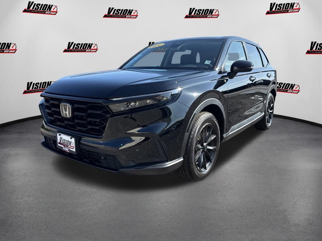 sparkle silver metallic 2024 Honda CR-V SUV / Crossover All-Wheel Drive Continuously Variable Transmission