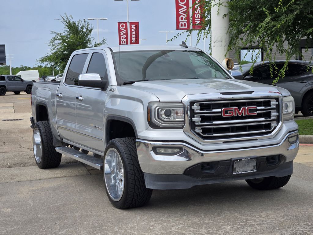 2018 GMC Sierra 1500 SLT Silver at DeMontrond Automotive Group