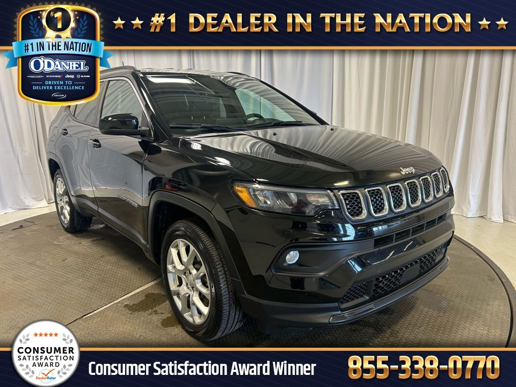 used 2023 Jeep Compass car, priced at $21,447