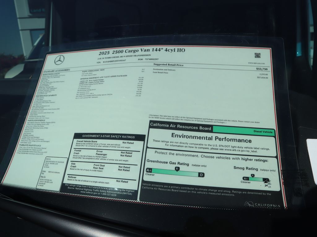 2025 Mercedes-Benz Sprinter 2500 8