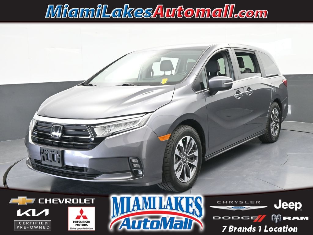Gray / Black 2024 Honda Odyssey Minivan Front-Wheel Drive Automatic