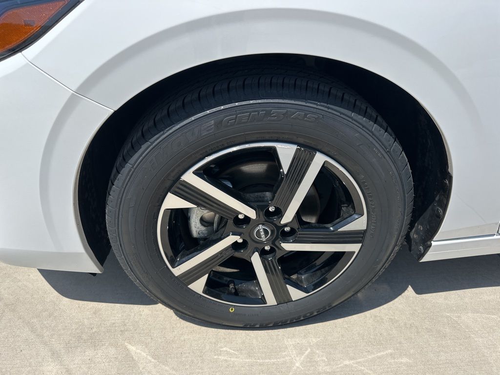 2024 Fresh Powder Nissan Sentra SV FWD Sedan