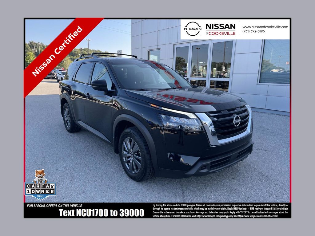 Super Black 2025 Nissan Pathfinder SUV / Crossover Front-Wheel Drive 9-Speed Automatic