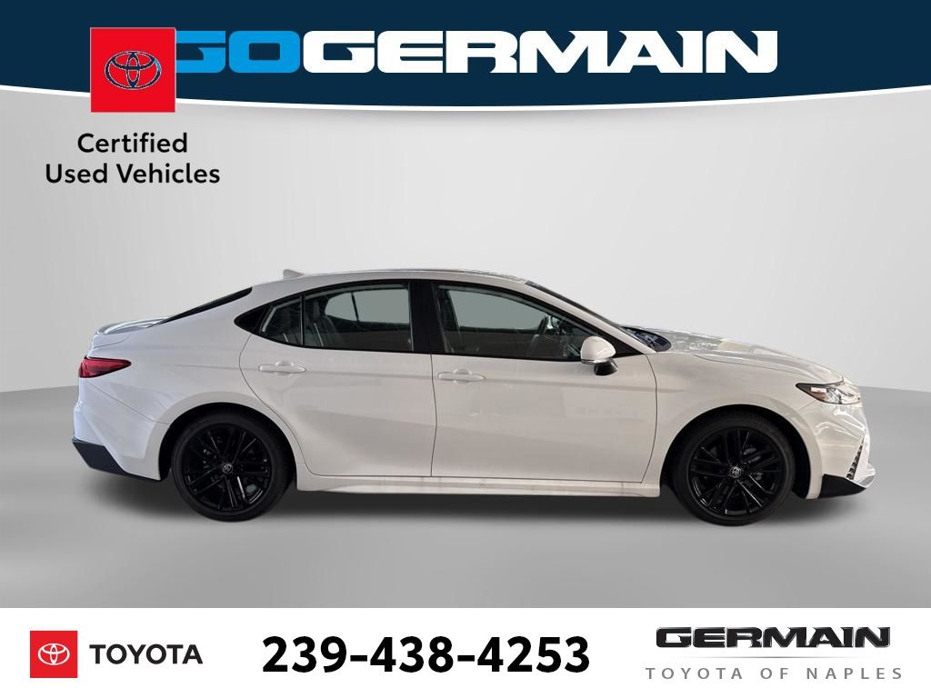 Certified Used 2025 White Toyota SE image 8