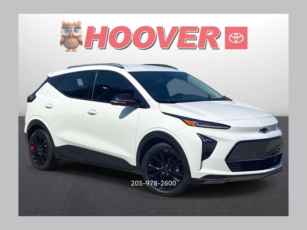 Summit White 2023 Chevrolet Bolt EUV Hatchback Front-Wheel Drive 1-Speed Automatic