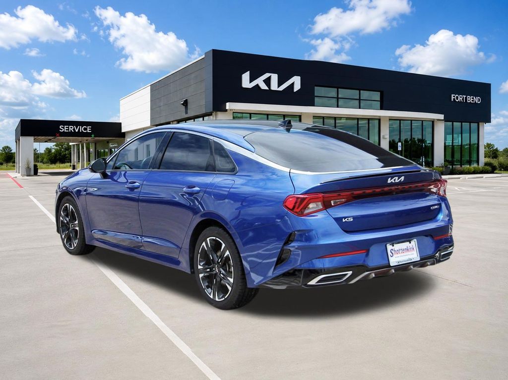 2024 Kia K5 GT-Line Blue at Shottenkirk Kia Fort Bend
