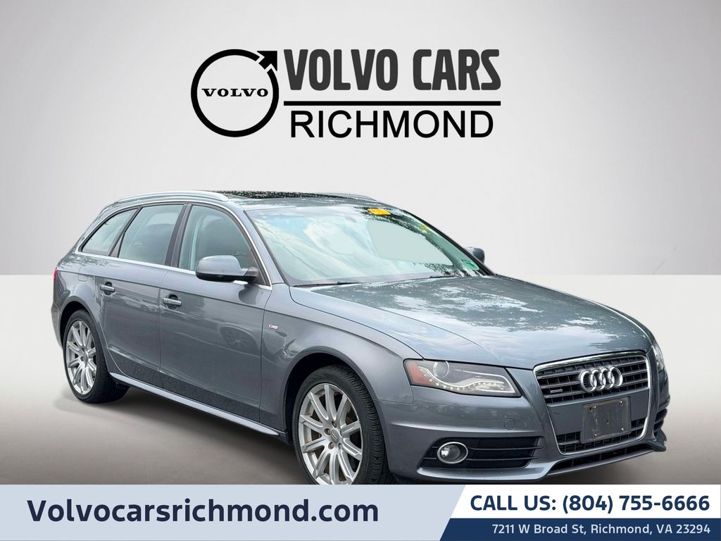Monsoon Gray Metallic 2012 Audi A4 Wagon 8-Speed Automatic