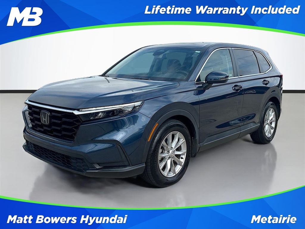 Blue 2024 Honda CR-V SUV / Crossover Front-Wheel Drive Continuously Variable Transmission
