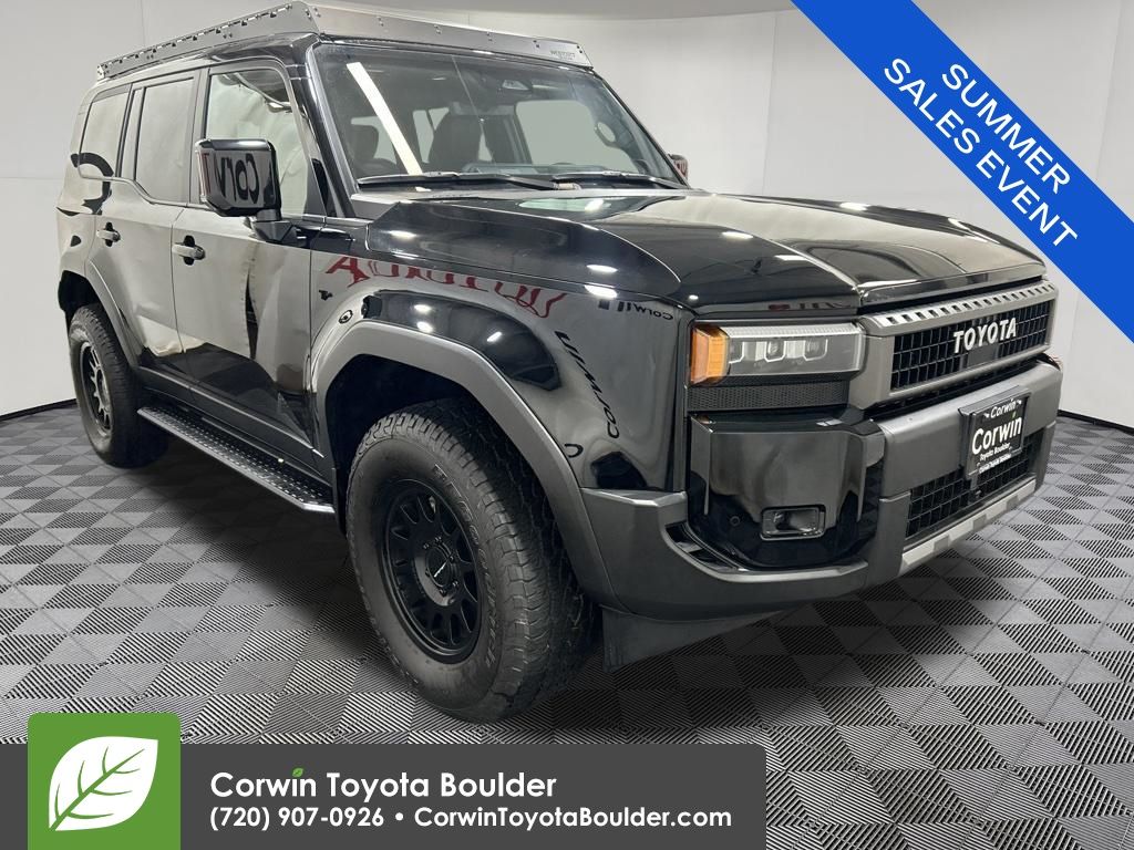 Black 2024 Toyota Land Cruiser SUV / Crossover Four-Wheel Drive 8-Speed Automatic