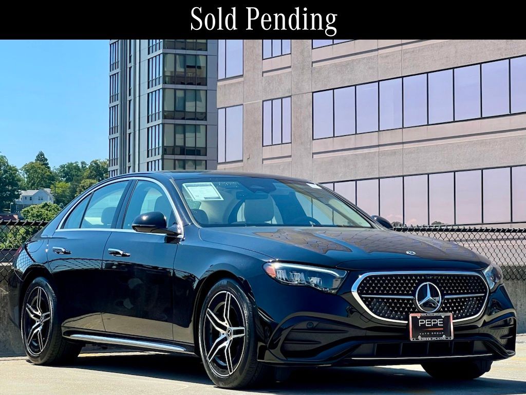 Black 2026 Mercedes-Benz E-Class Sedan All-Wheel Drive 9-Speed Automatic
