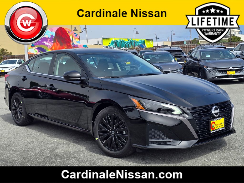 Super Black 2026 Nissan Altima Sedan Front-Wheel Drive Continuously Variable Transmission
