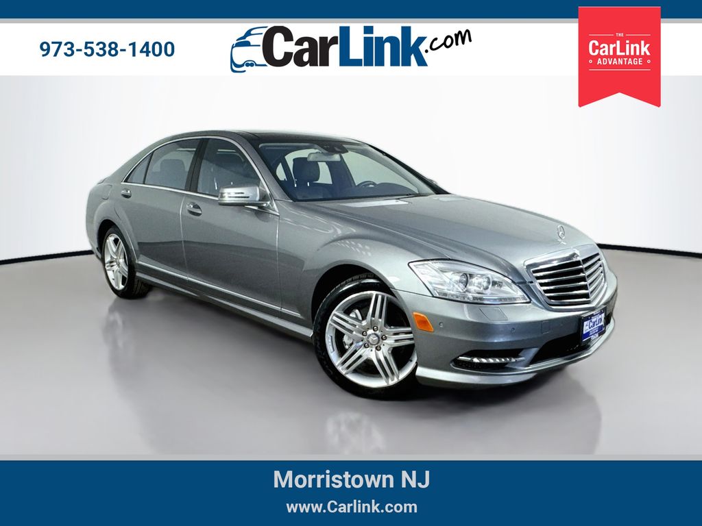 Gray 2013 Mercedes-Benz S-Class Sedan All-Wheel Drive 7-Speed Automatic