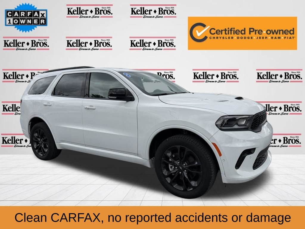 White Knuckle Clearcoat 2024 Dodge Durango SUV / Crossover All-Wheel Drive 8-Speed Automatic